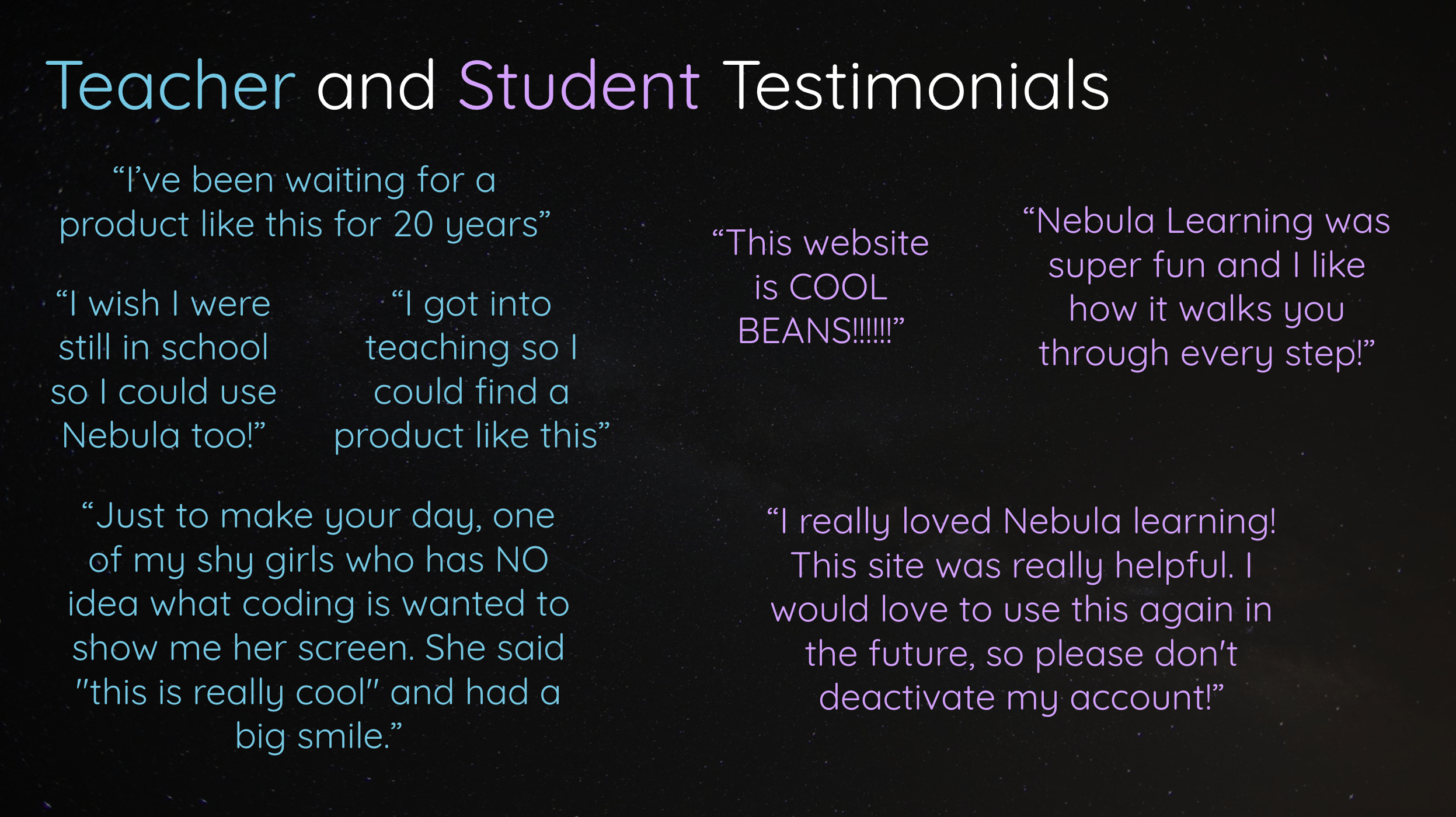 Nebula Reviews